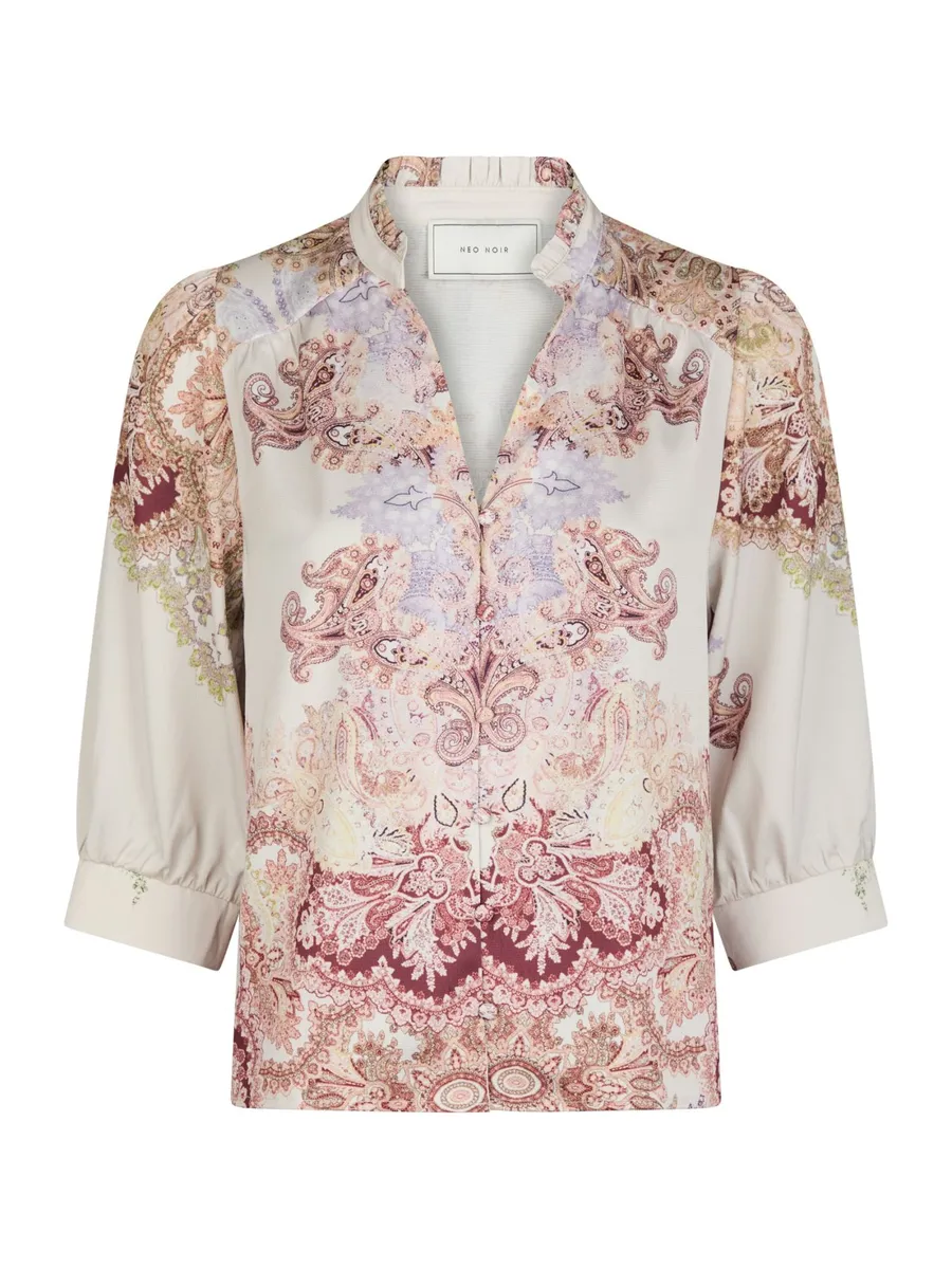 Neo Noir | Roselle artist paisley blouse