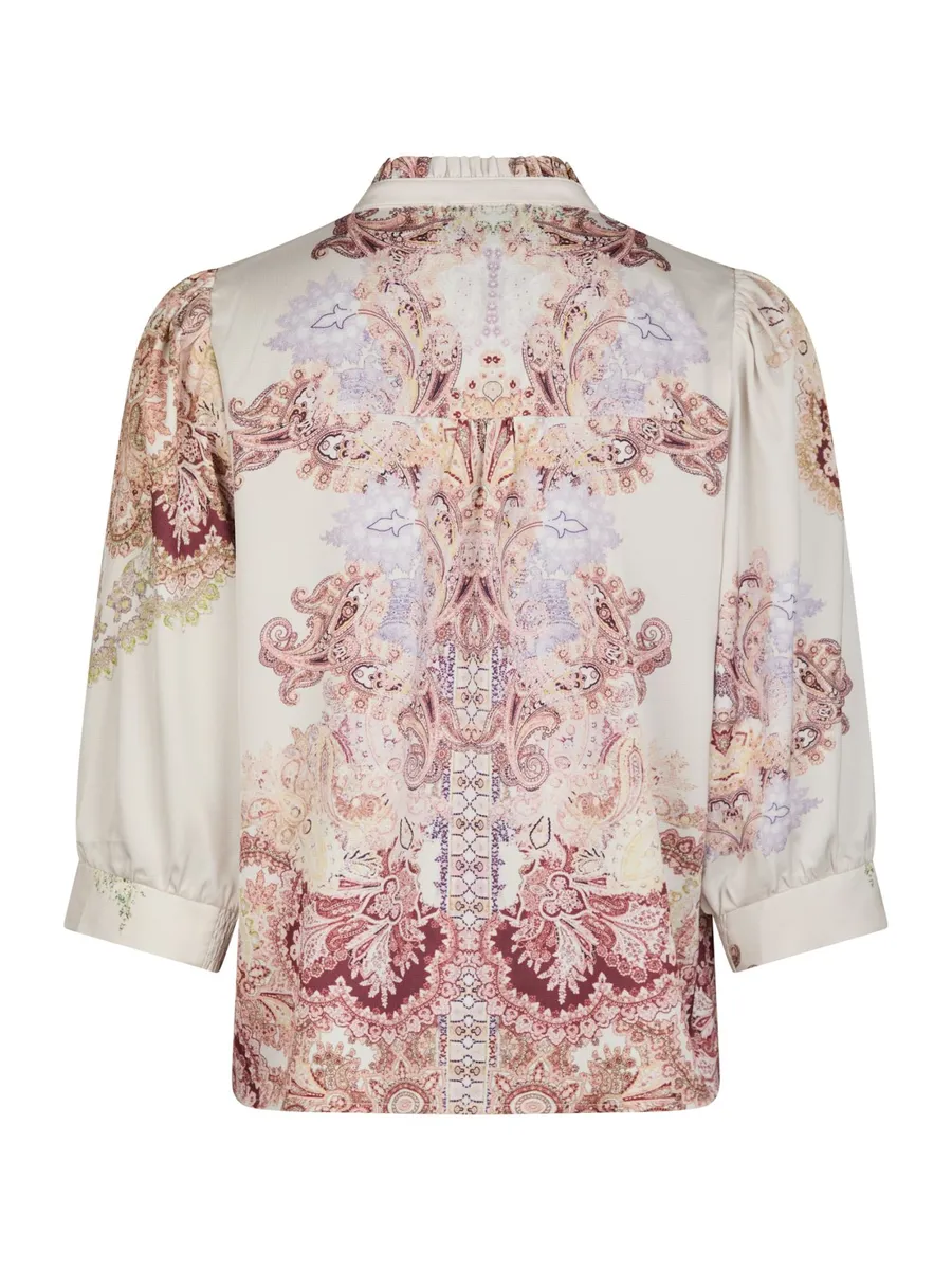 Neo Noir | Roselle artist paisley blouse