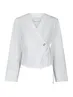 Neo Noir | Salvia poplin shirt