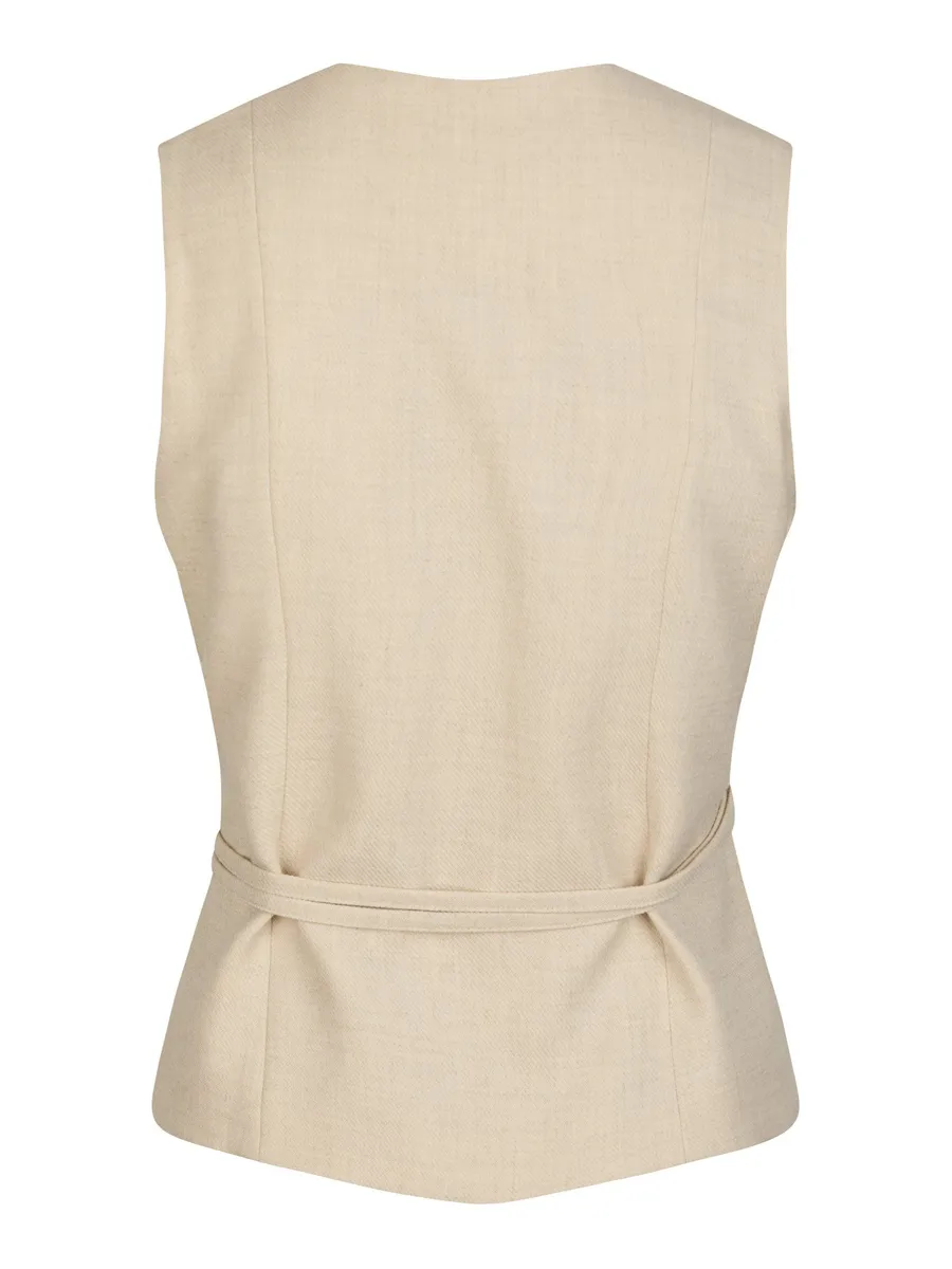Neo Noir | Samara melange waistcoat