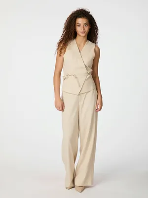 Neo Noir | Samara melange waistcoat