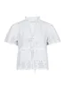 Neo Noir | Satsi embroidery blouse