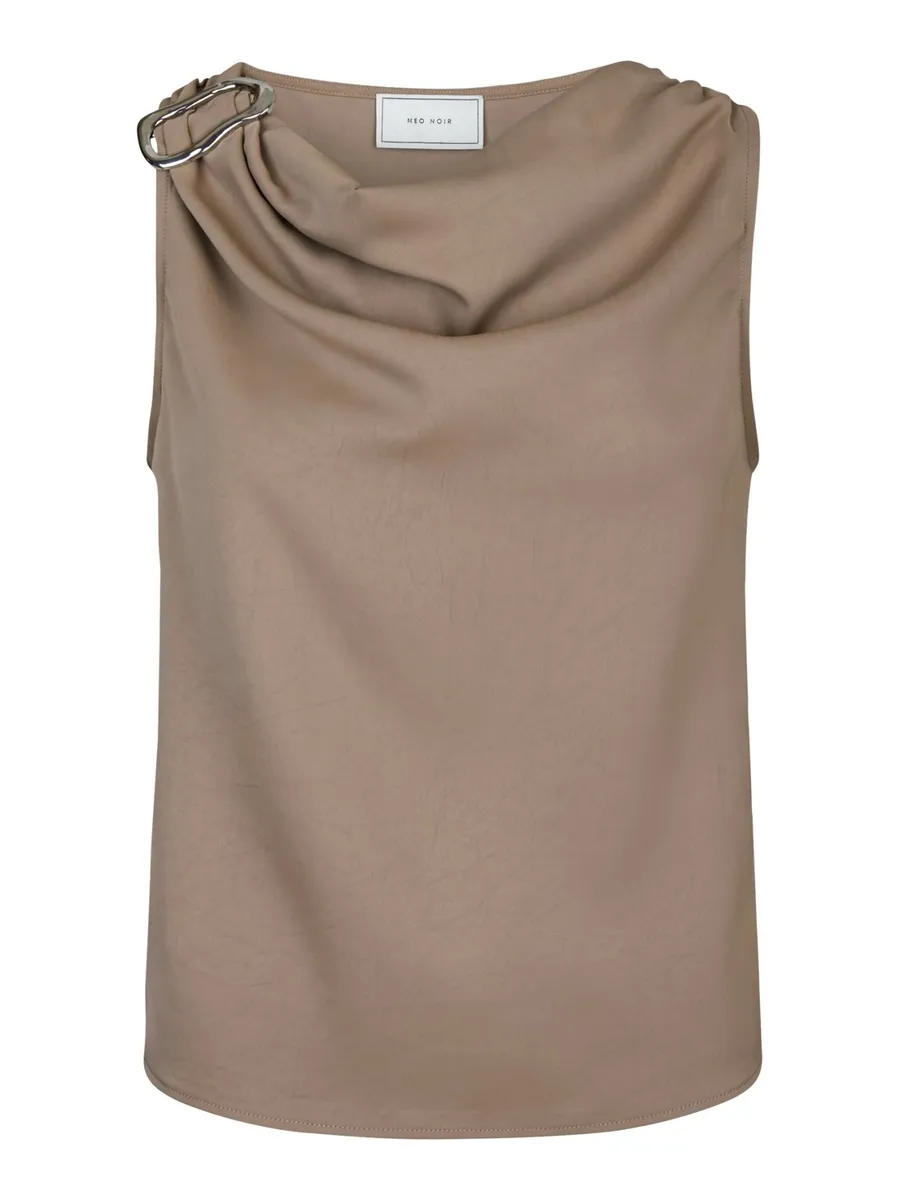 Neo Noir | Scotta dull sateen top