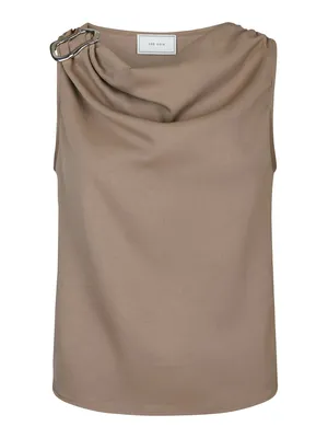 Neo Noir | Scotta dull sateen top