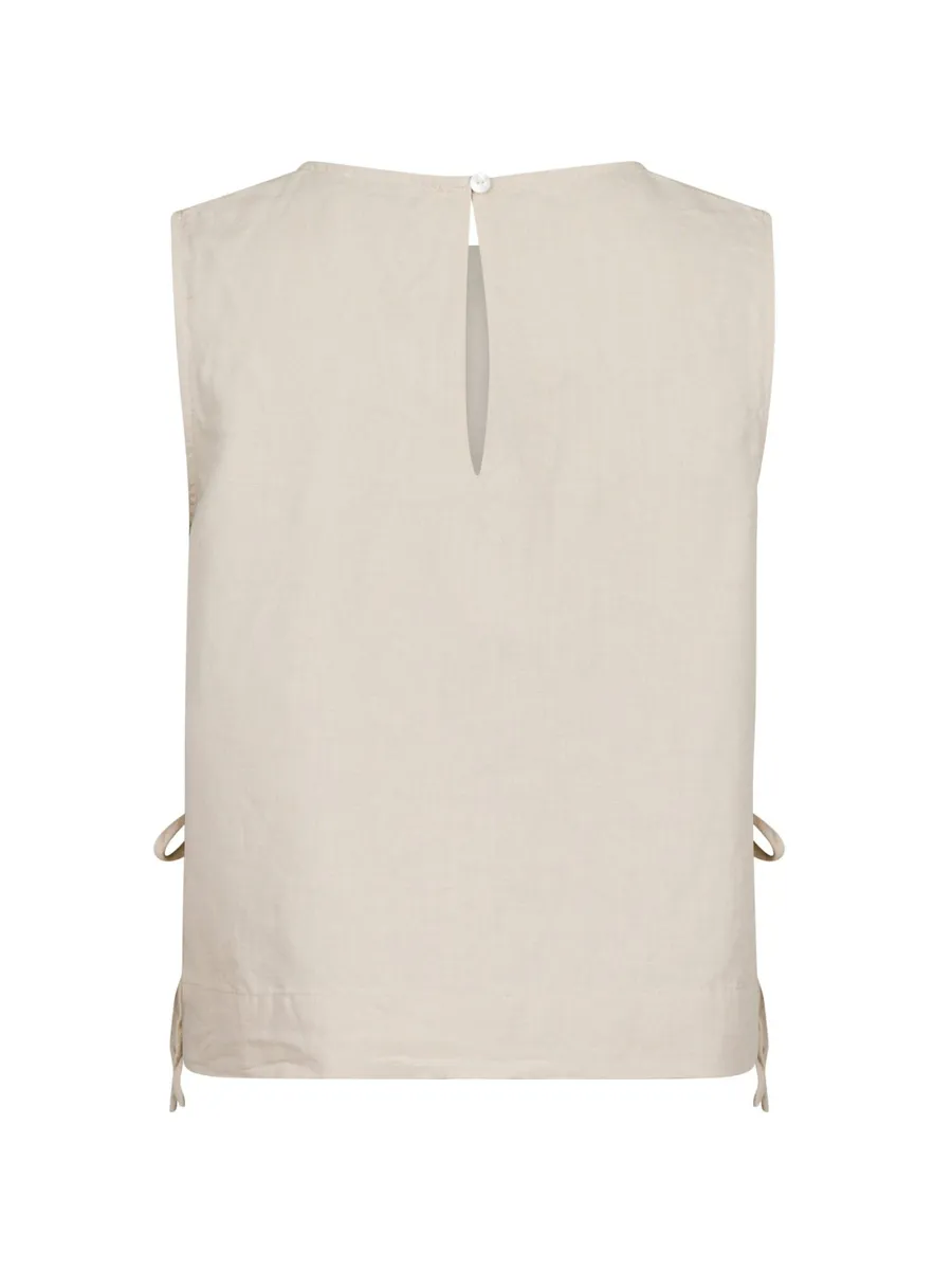 Neo Noir | Svetlana linen top