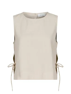 Neo Noir | Svetlana linen top
