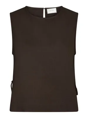 neo Noir | Svetlana linen top