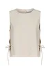 Neo Noir | Svetlana linen top