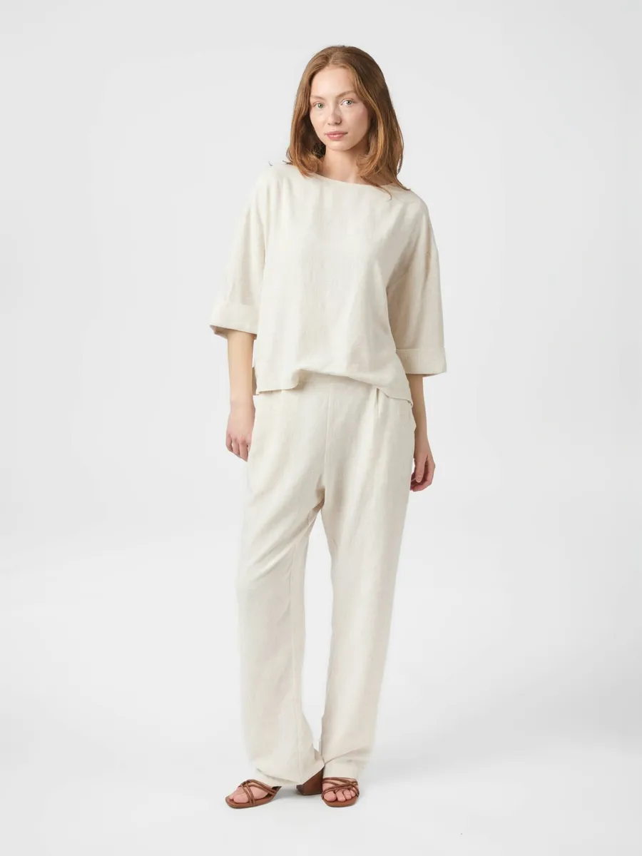 Neo Noir | Tatjanna linen jumpsuit