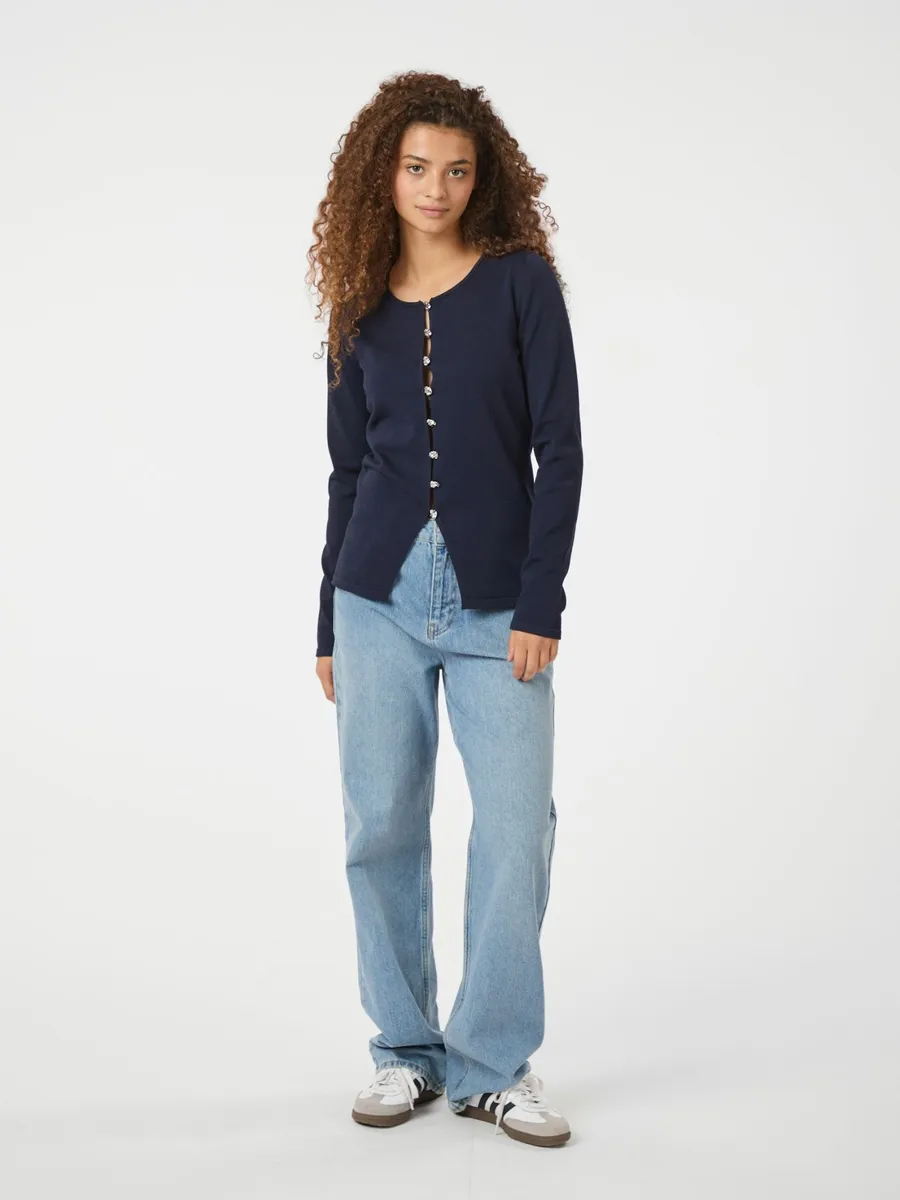 Neo Noir | Teller knit blouse