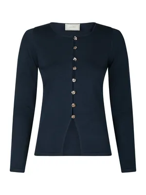 Neo Noir | Teller knit blouse