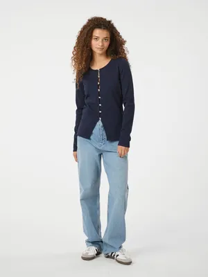 Neo Noir | Teller knit blouse