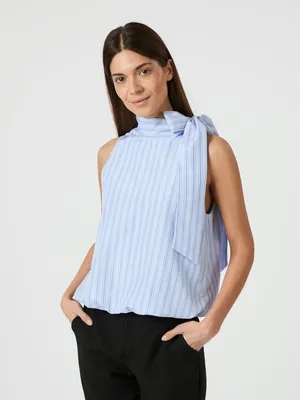 Neo Noir | Veda stripe top