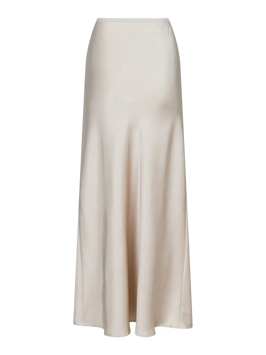 Neo Noir | Vicky heavy sateen skirt