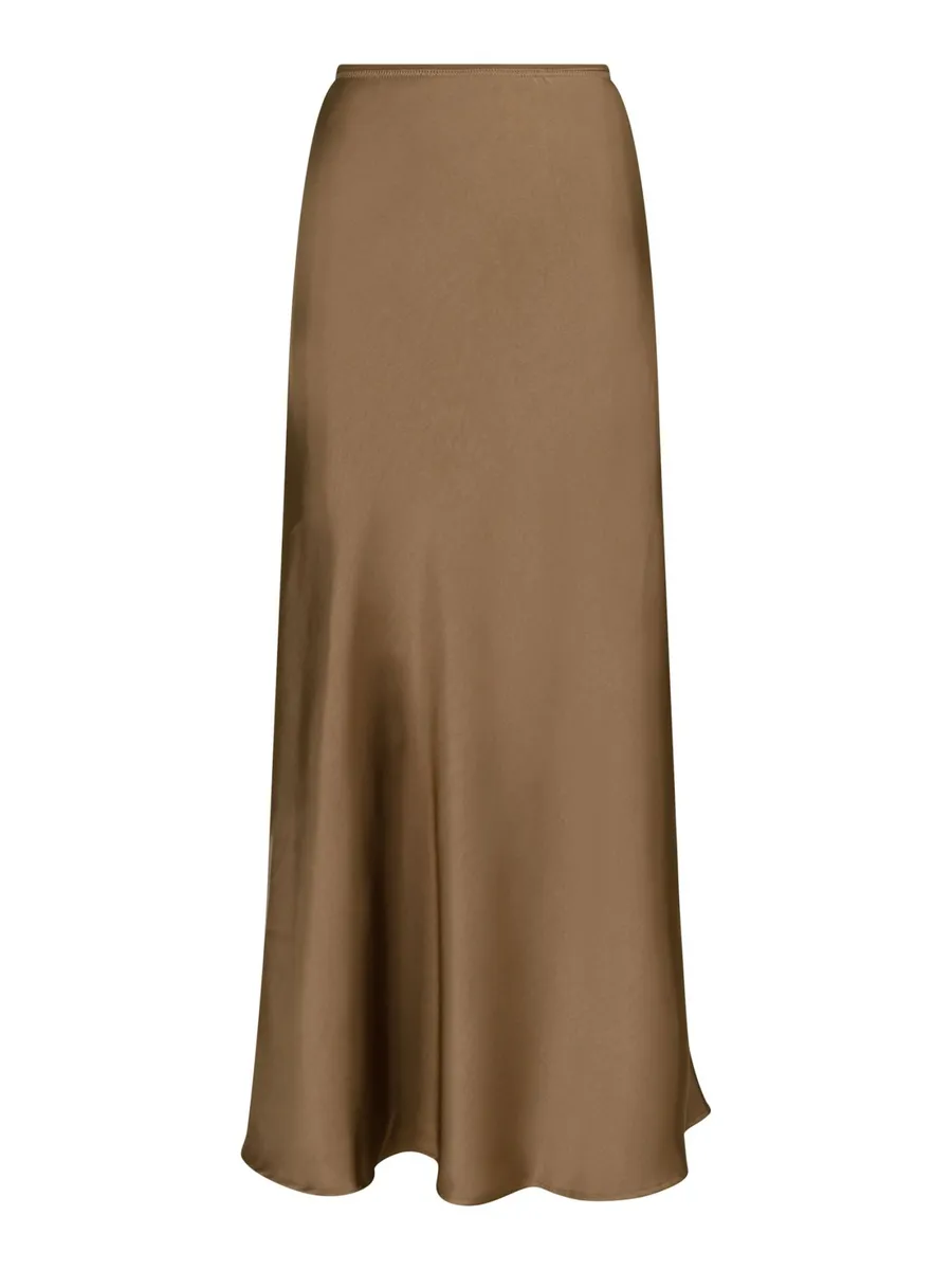 Neo Noir | Vicky heavy sateen skirt