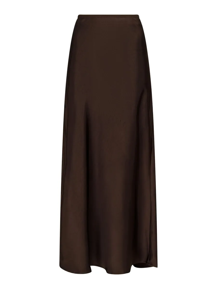 Neo Noir | Vicky heavy sateen skirt