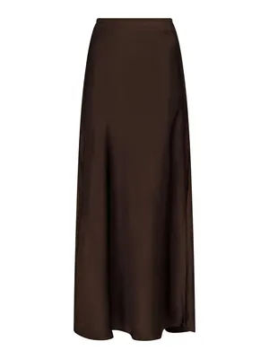 Neo Noir | Vicky heavy sateen skirt
