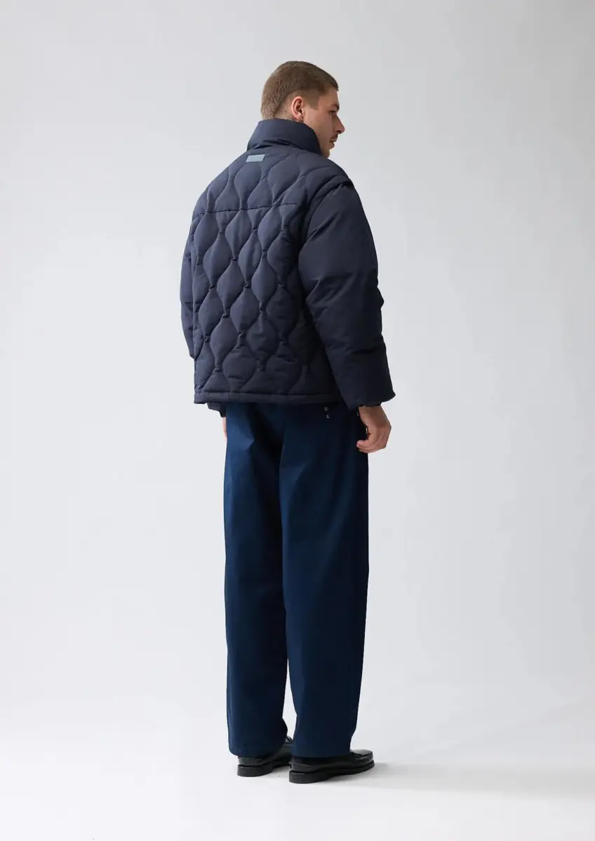 New Amsterdam | Detachable sleevesquilted jacket