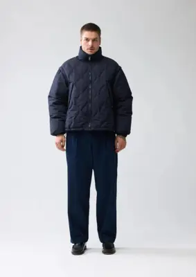 New Amsterdam | Detachable sleevesquilted jacket