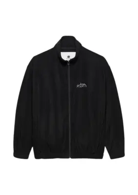 New Amsterdam | Fleece track jacket black