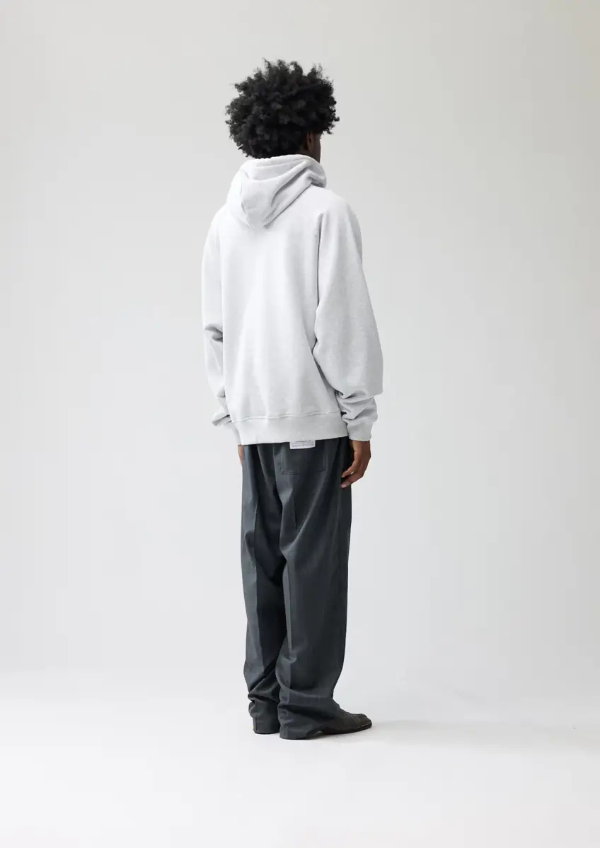 New Amsterdam | Front logo hoodie/ash
