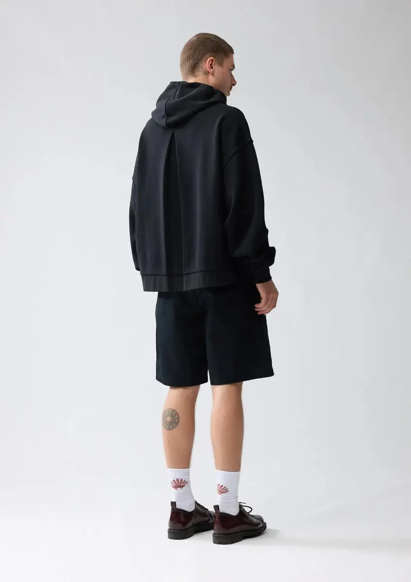 New Amsterdam | Half zip hoodie black