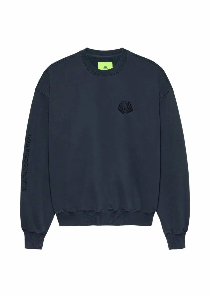 New Amsterdam | Logo crewneck tonal/navyblazer