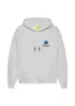 New Amsterdam | Logo hoodie sweater grey melange