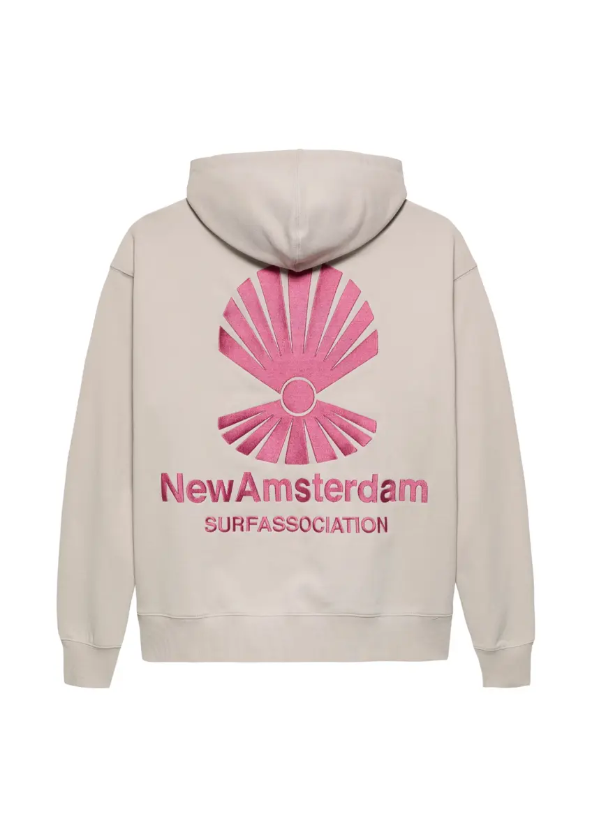 New Amsterdam | Logo hoodie zip-up