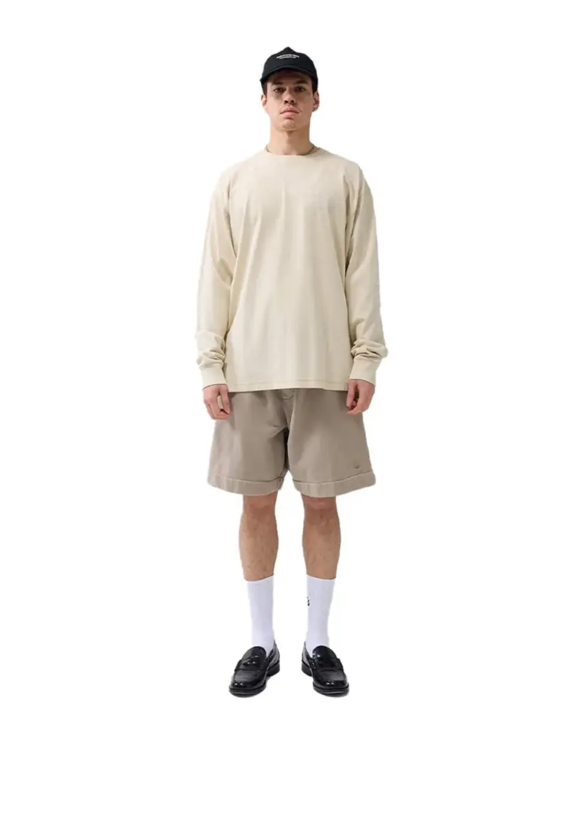 New Amsterdam | Logo longsleeve/washedembro seneca rock
