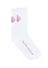 New Amsterdam | Logo socks white green purple