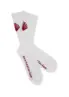 New Amsterdam | Logo socks white red