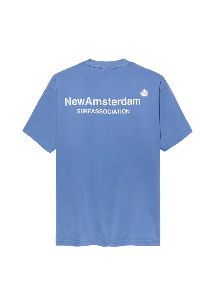 New Amsterdam | Logo tee blue