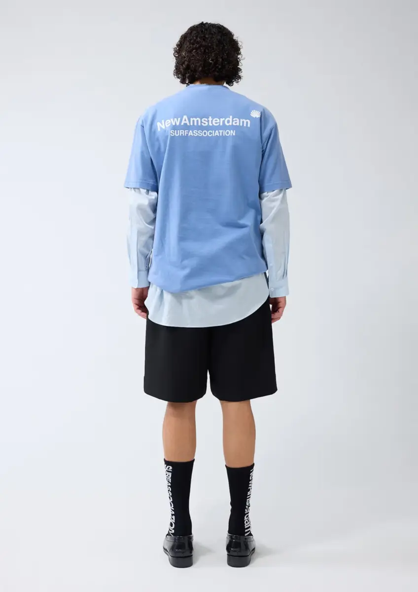 New Amsterdam | Logo tee blue