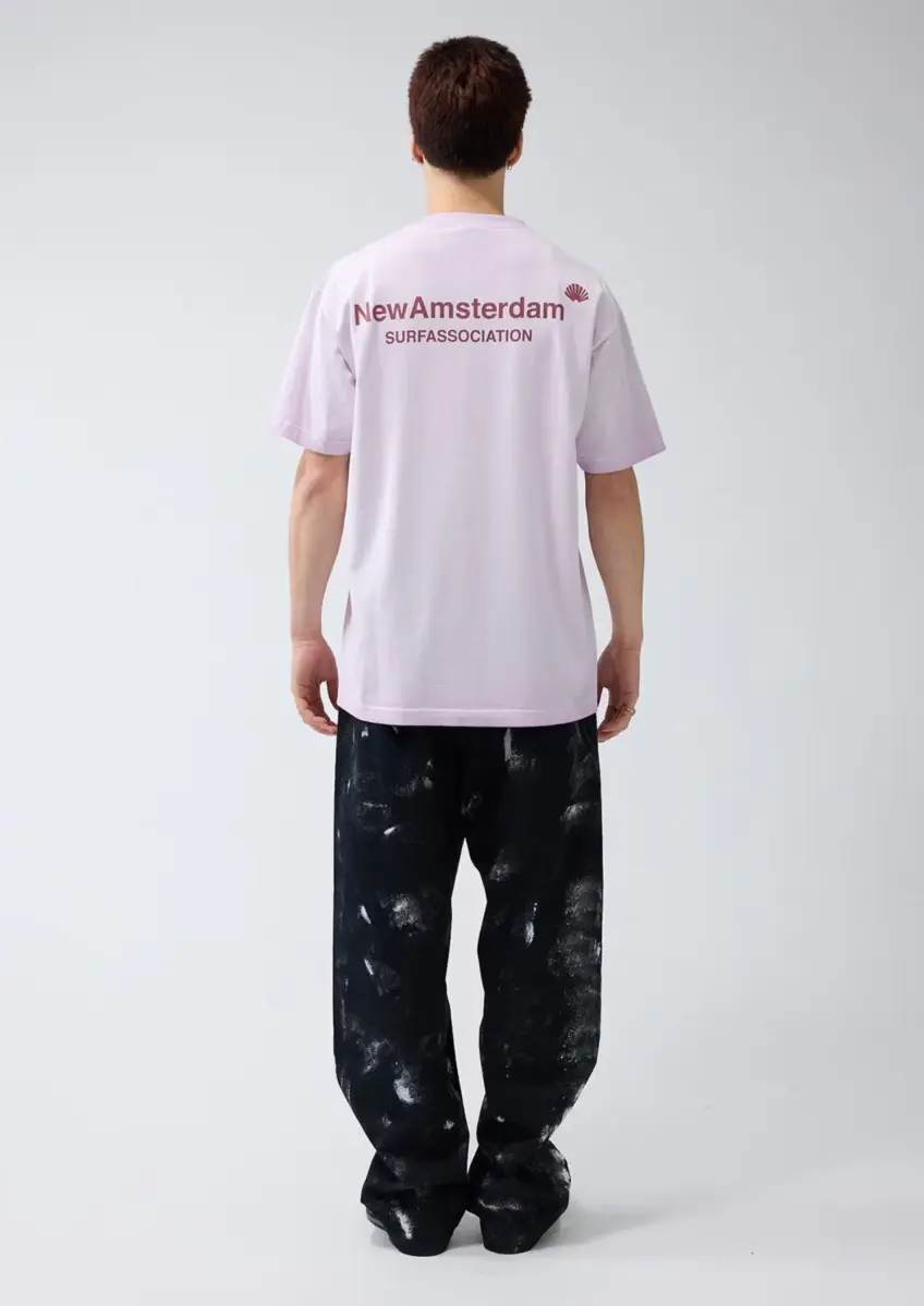 New Amsterdam | Logo tee fair orchid