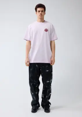 New Amsterdam | Logo tee fair orchid