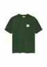 New Amsterdam | Logo tee kombu green