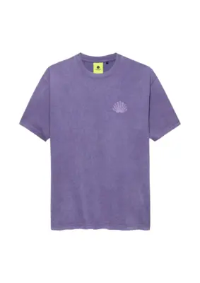 New Amsterdam | Logo tee washed embro purple haze
