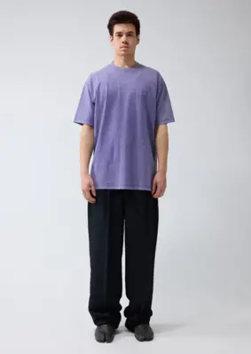 New Amsterdam | Logo tee washed embro purple haze