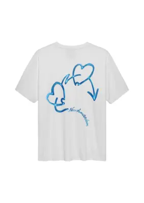 New Amsterdam | Love connect tee/white