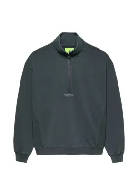 New Amsterdam | Sea half zip/iron green