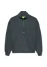New Amsterdam | Sea half zip/iron green