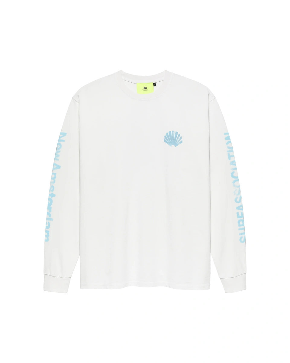 New Amsterdam | Sprayed logo longsleeve