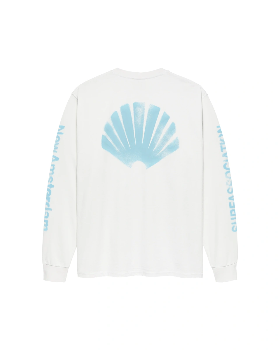 New Amsterdam | Sprayed logo longsleeve