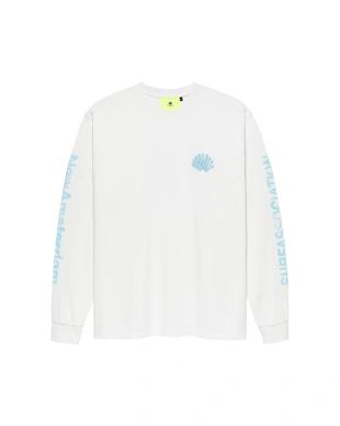 New Amsterdam | Sprayed logo longsleeve