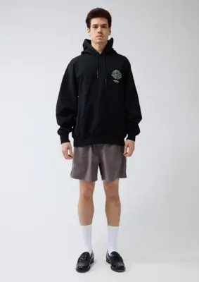 New Amsterdam | Tall grass hoodie black