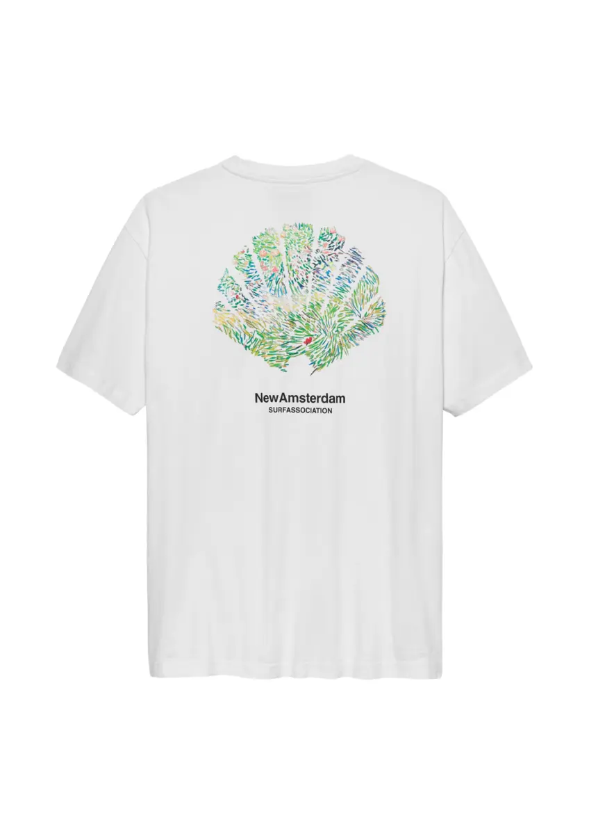New Amsterdam | Tall grass tee white