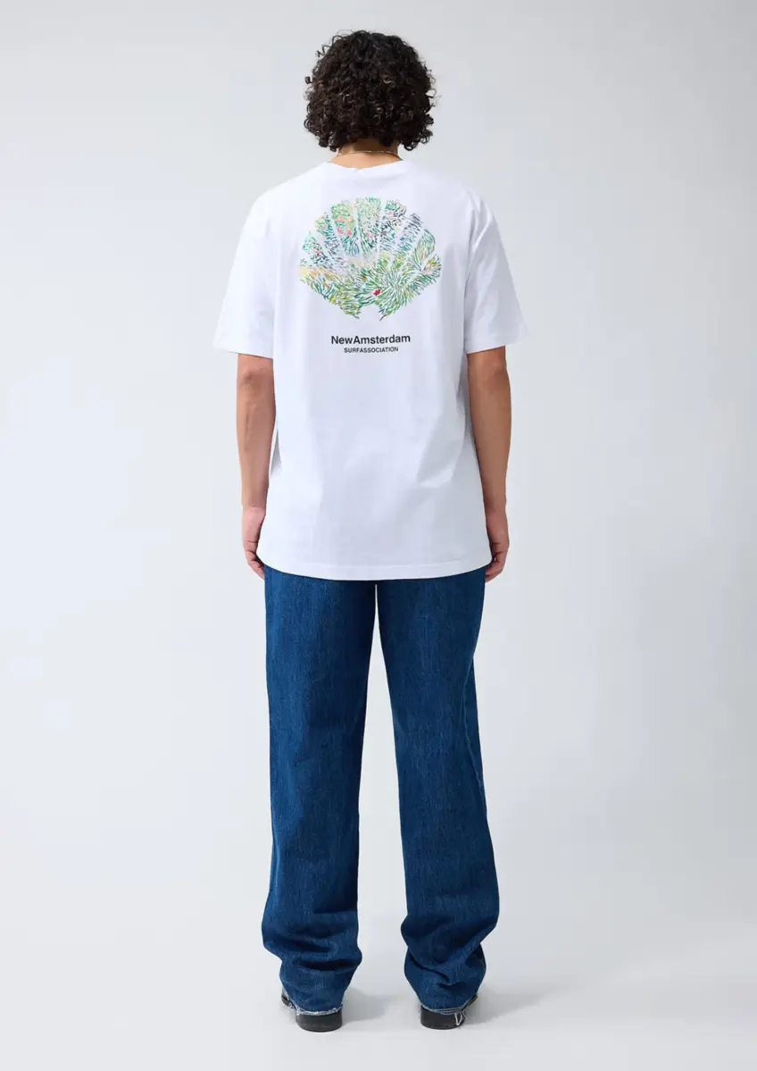 New Amsterdam | Tall grass tee white