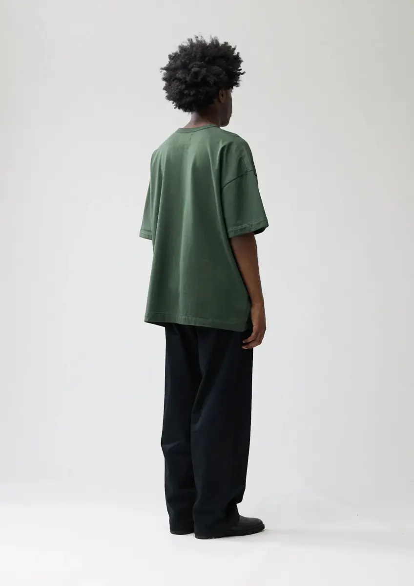 New Amsterdam | Wax tee kombu green