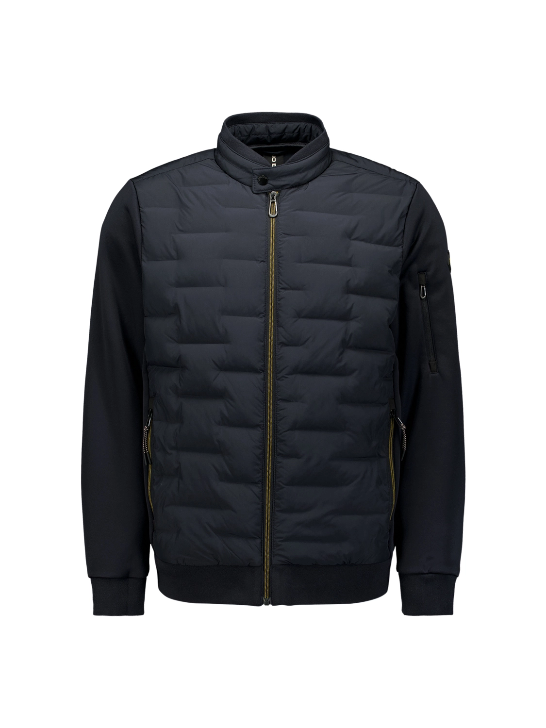 No Excess | Jacket short fit sealed knitted mix